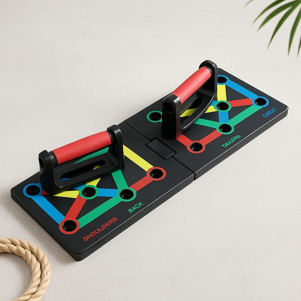9-in-1 Push Up Board β Home Workout