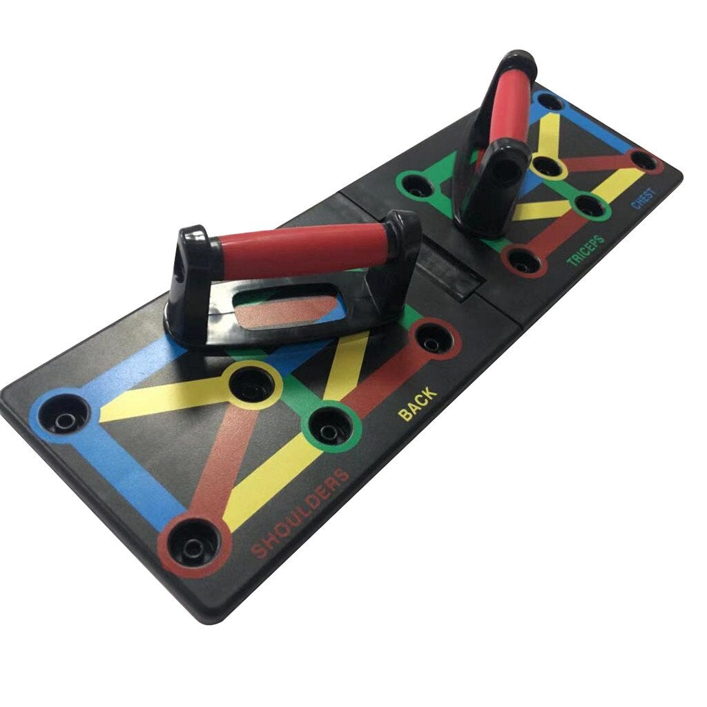 9-in-1 Push Up Board β Home Workout